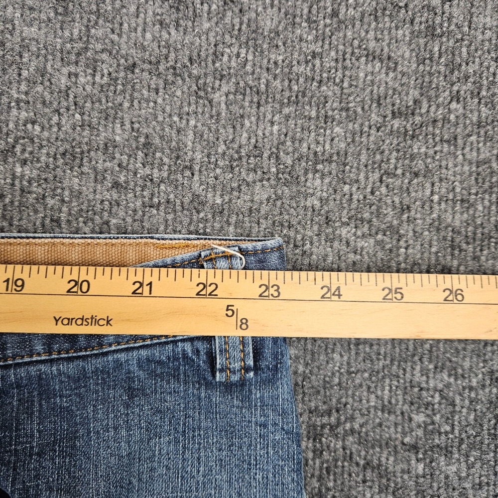 Duluth Trading Flex Ballroom Jeans Men's 48x32(30) Denim Straight Leg Dark Wash - Picture 3 of 12